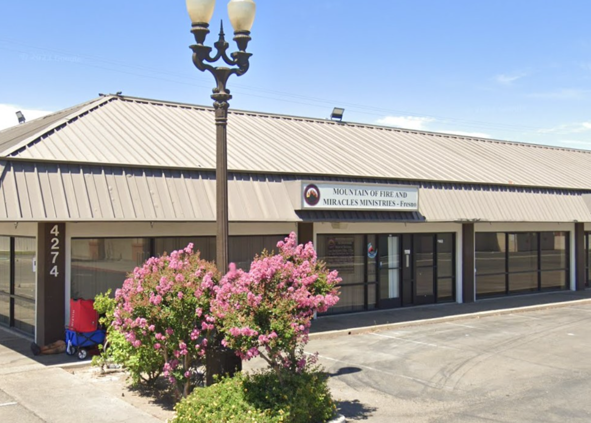 MFM Fresno church building — 4274 N. Blackstone Avenue, Fresno, California